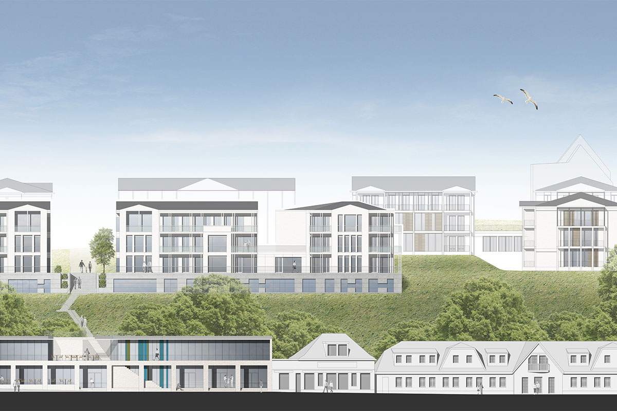 Architectural visualization of Villa Clara Sassnitz on Rügen a project by Private Palace Hotels & Resorts